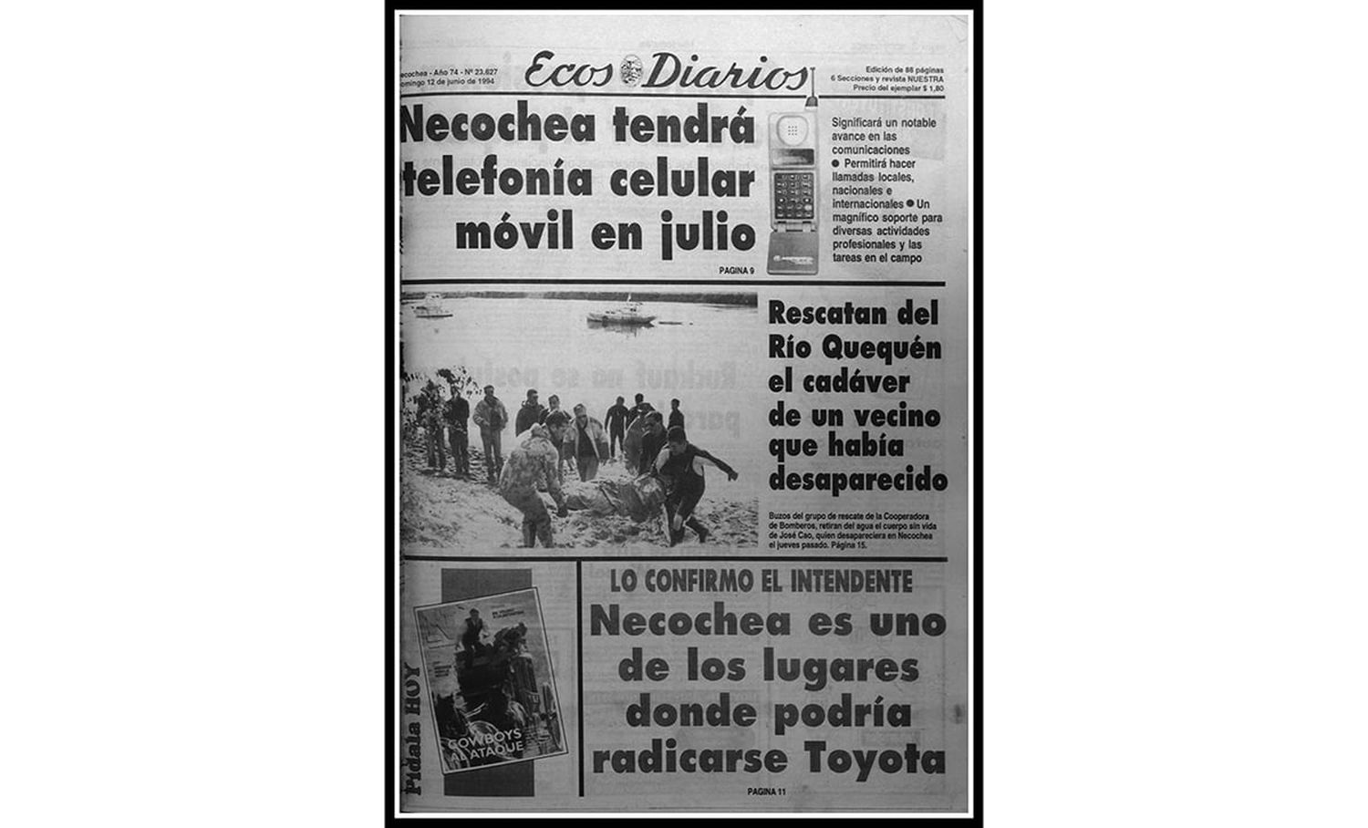 Domingo 12 de junio de 1994