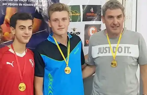 Tenis de mesa: Título para Benjamín Liebana en Balcarce