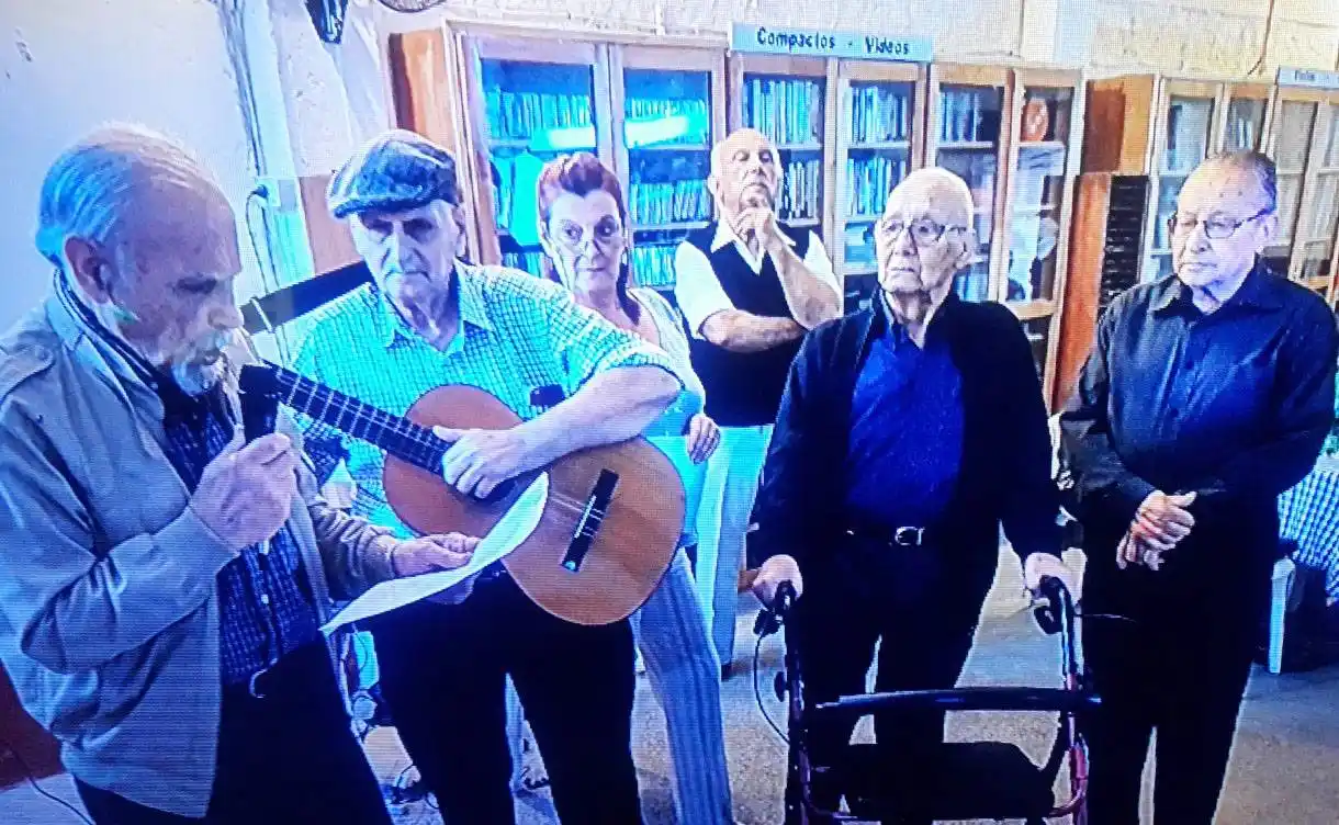 Sorpresa en la  Primera Milonga 