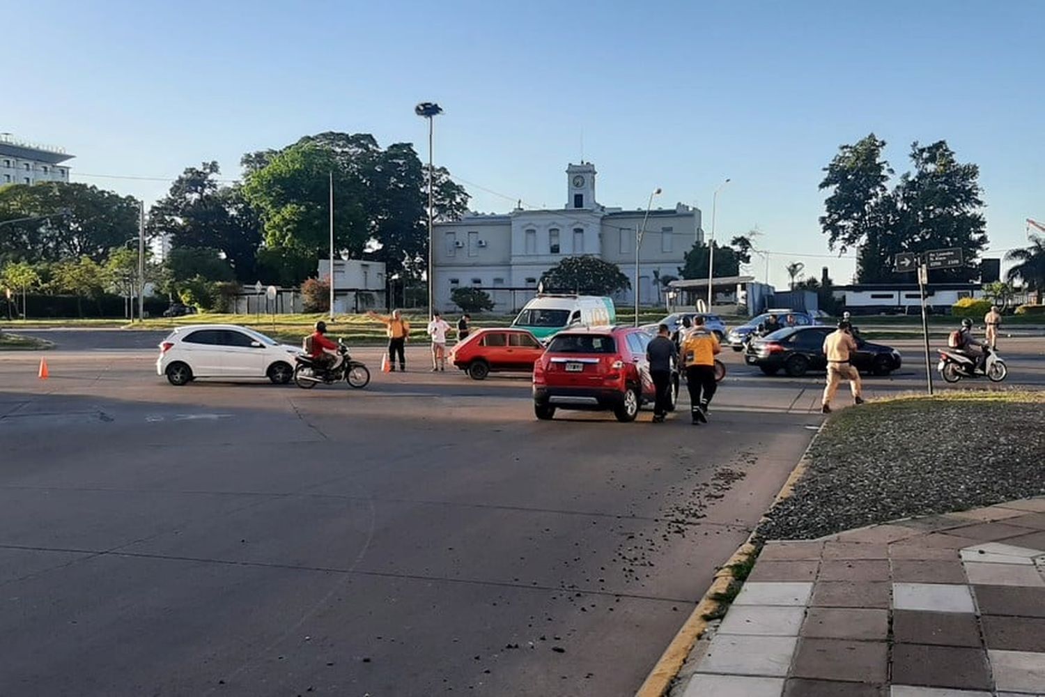 Accidente en Santa Fe