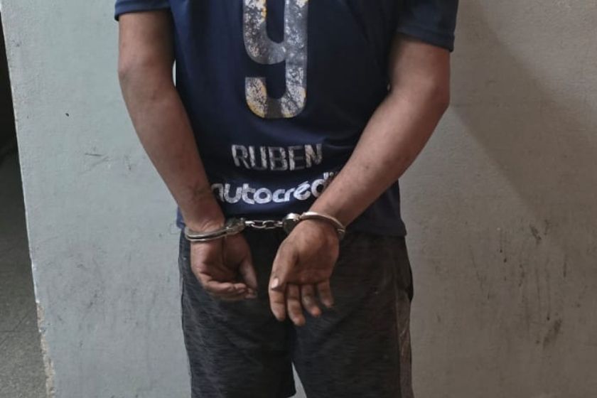 Adolescente detenido.