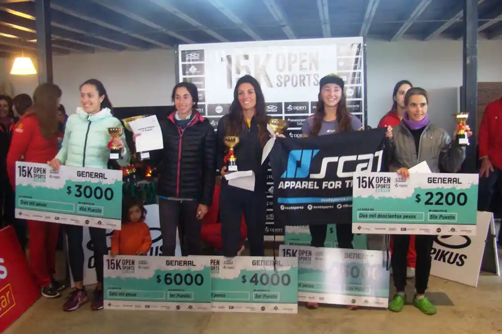 Mastromarino y Cejas ganaron los 15K Open Sports