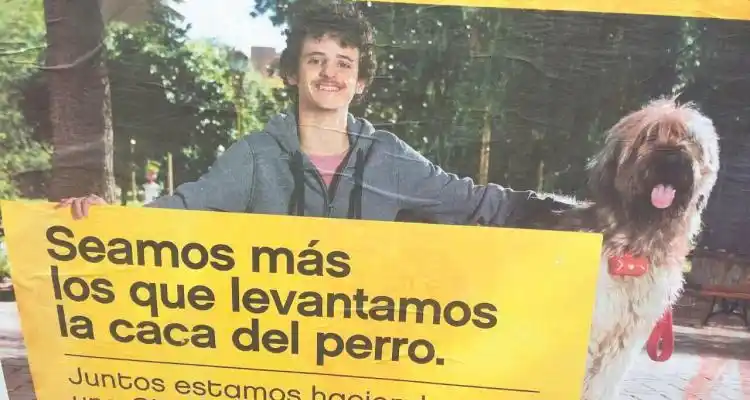 Actor de Pueblo Doyle, cara de una campaña del Gobierno de la Ciudad