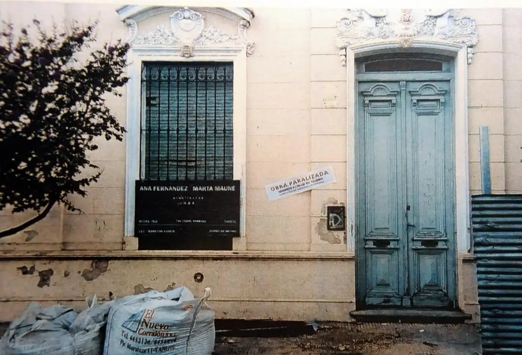 Frenaron demolición de fachada de casa que está protegida por ordenanza