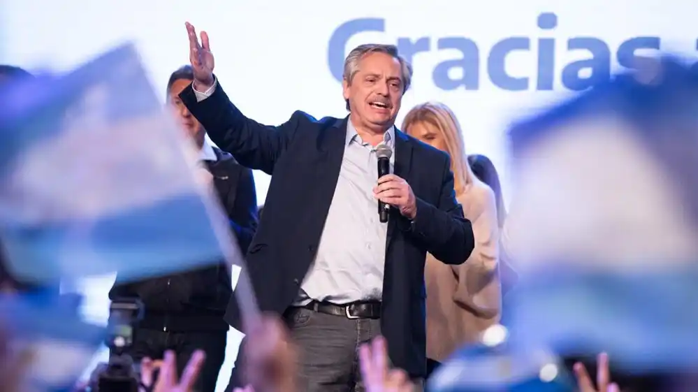 Alberto Fernández, exultante por el resultado: "El cambio éramos nosotros, no ellos"