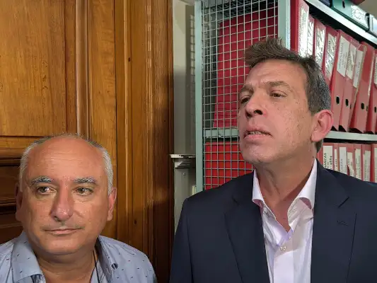 Secretario y subsecretario de seguridad