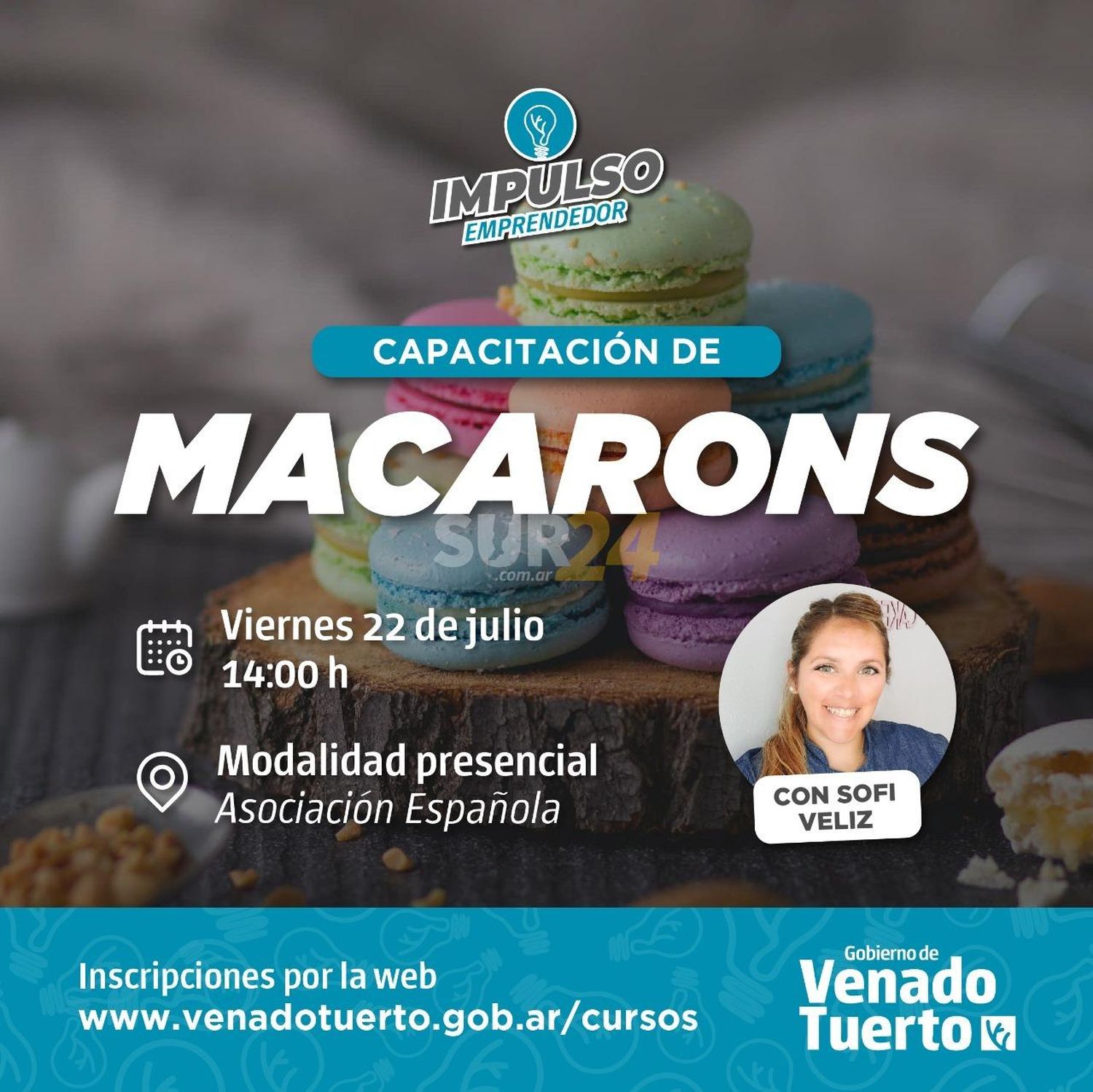 Impulso Emprendedor: capacitación para aprender a preparar deliciosos Macarons 