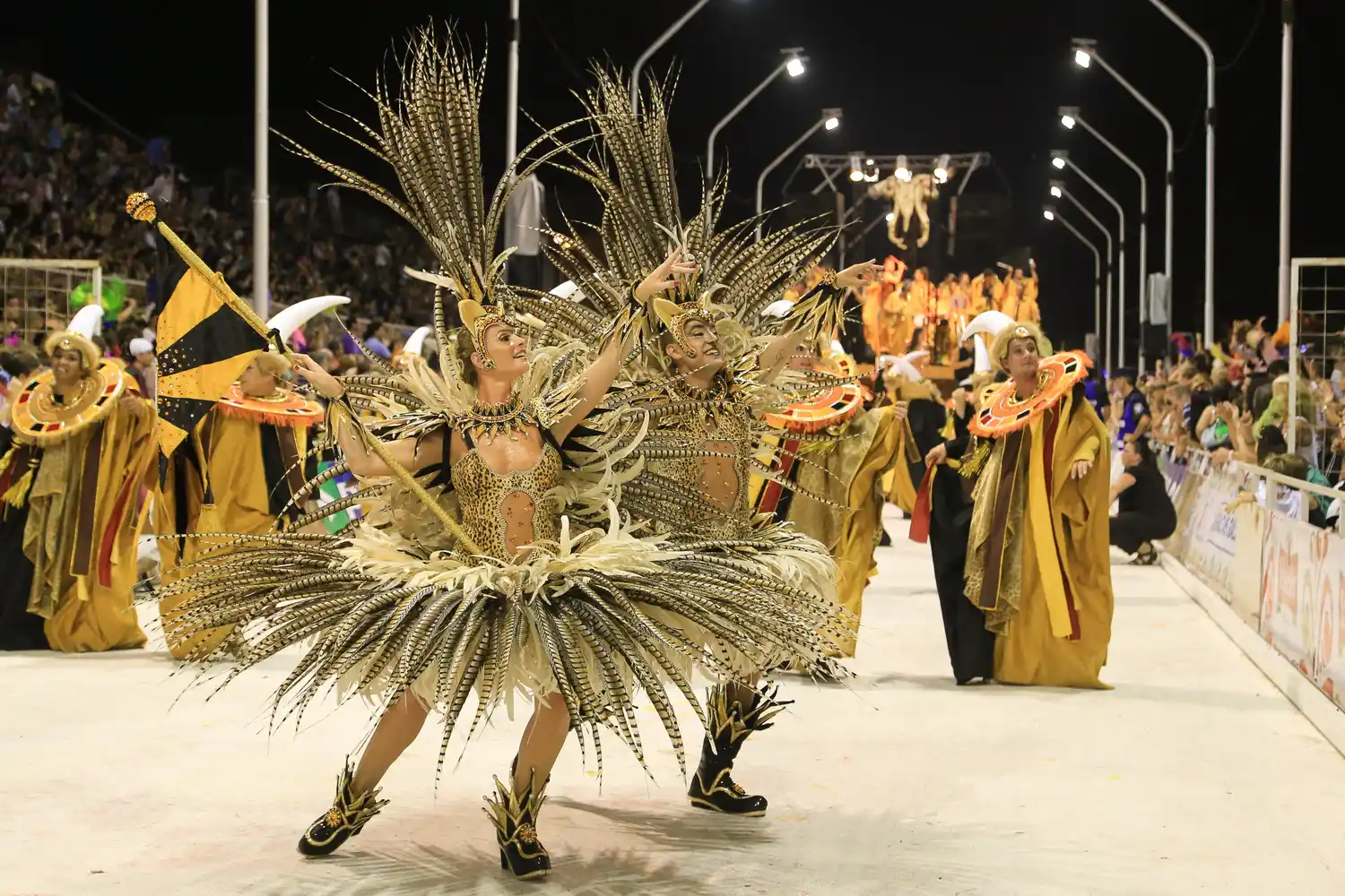 Carnaval toda la vida: Marcos Di Palma y Verónica Ojeda se sumaron a la fiesta