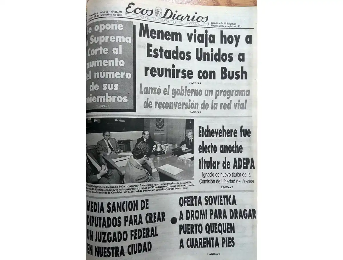 Sábado 23 de septiembre de 1989