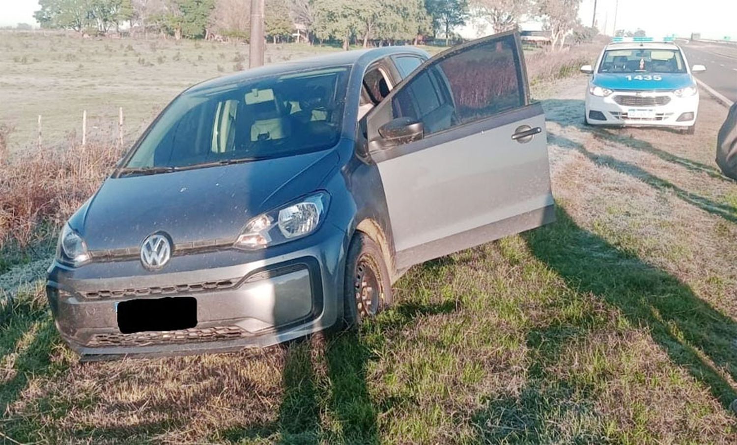 Accidente de tránsito: Ocupantes ilesos gracias al uso del cinturón de seguridad