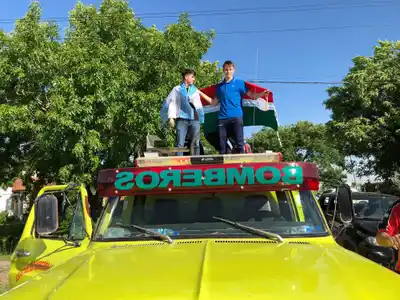 Federico Fernández y Mateo Alberdi, campeones mundiales de Paleta Cuero