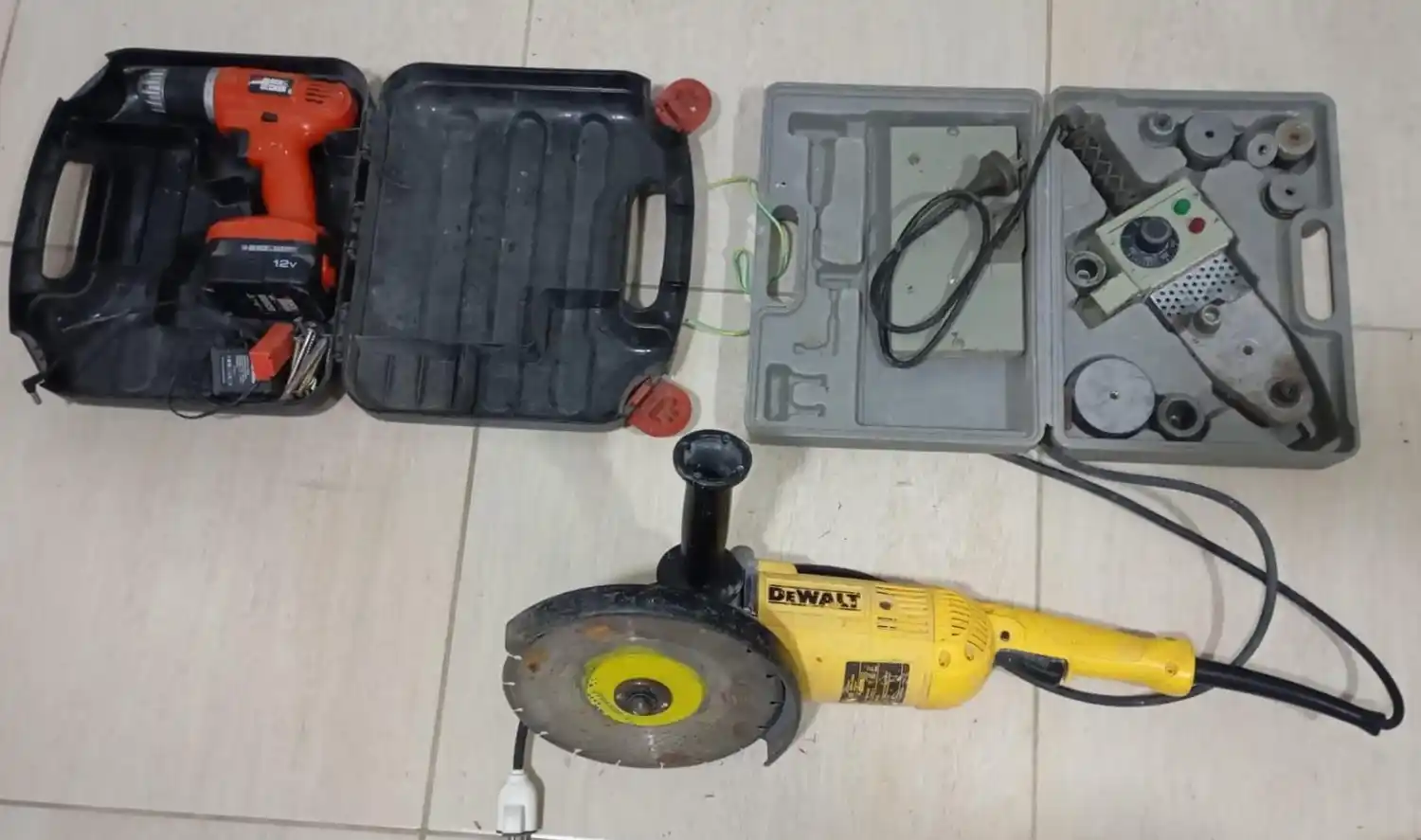 Dos personas resultaron detenidas tras recuperar herramientas de una obra en construcción