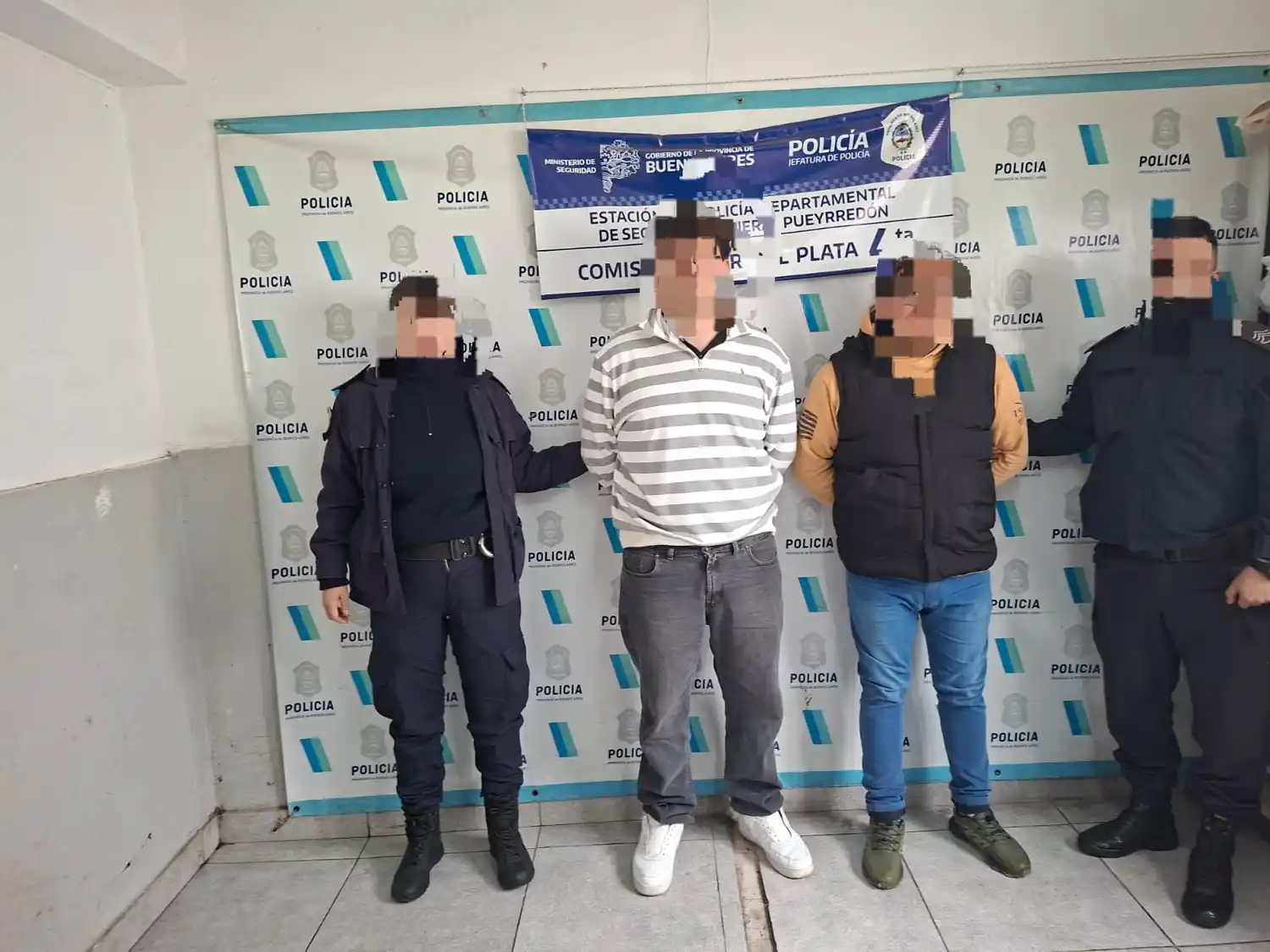 Dos hombres demorados por provocar daños en una vivienda de Mar del Plata