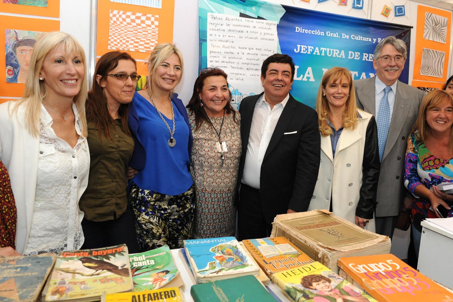 De Lucía y Espinoza en la VIII Feria Municipal del Libro de La Matanza