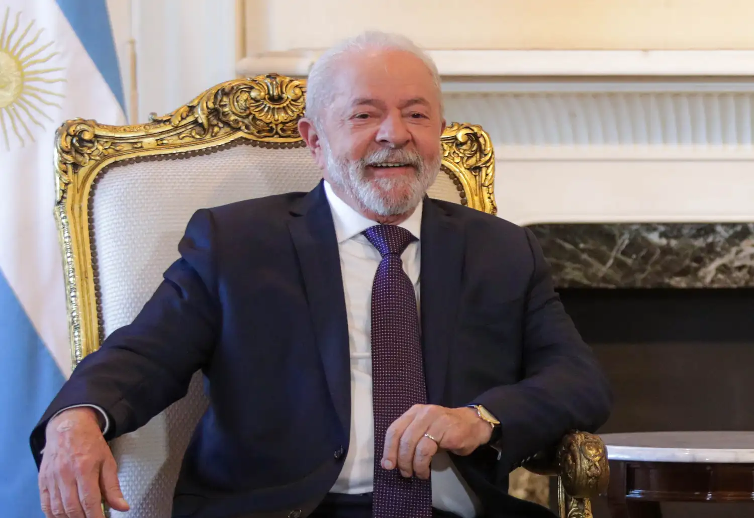 Luiz Inácio Lula da Silva.
