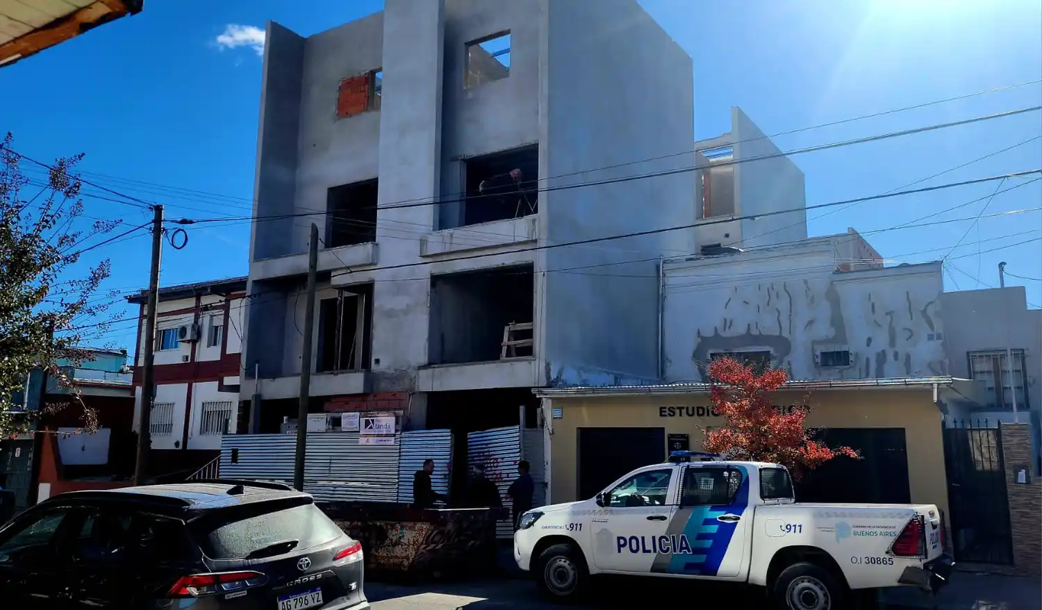 Un trabajador falleció al caer del tercer piso en una obra en construcción en Tandil