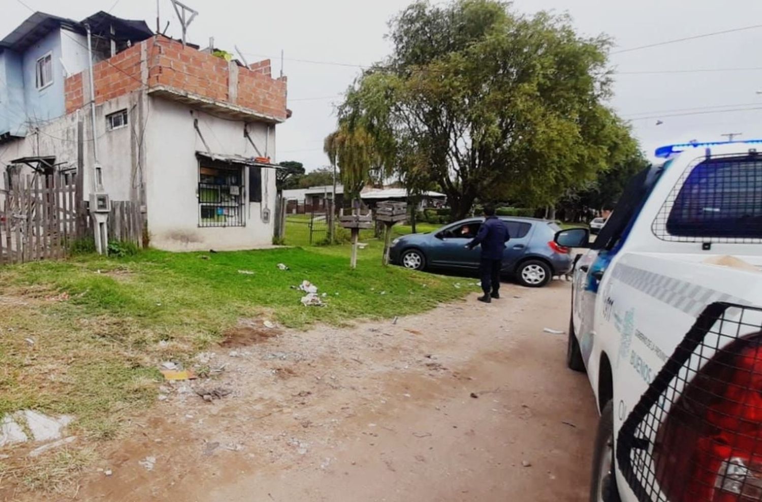 Vecinos del barrio Juramento atraparon a un ladrón de medidores de gas