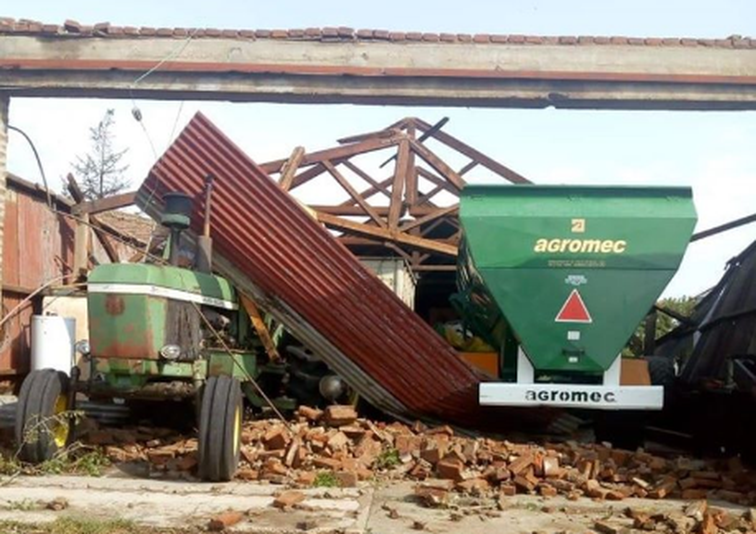 Temporal afectó a Tres Lomas, Salliqueló y Guaminí y estiman pérdidas en la producción