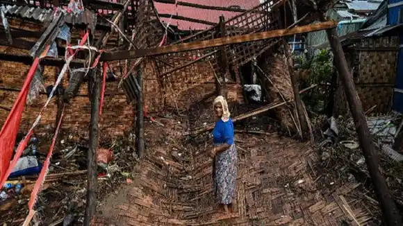 EL HORROROSO PASO del huracán Mocha por Birmania deja 800.000 afectados y decenas de muertos