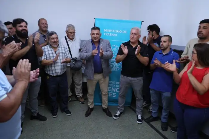 Torres, Reveles y otros delegados regionales del Ministerio.