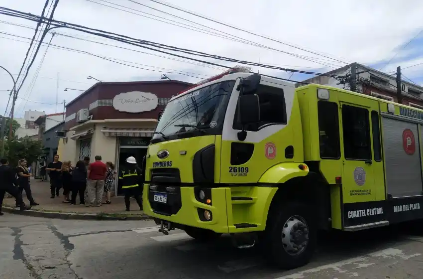 Se incendió un comercio en el barrio Chauvín