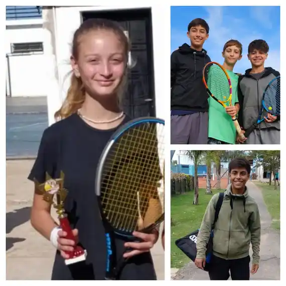 Destacada actuación de jugadores de "Tennis Team" a nivel provincial y nacional