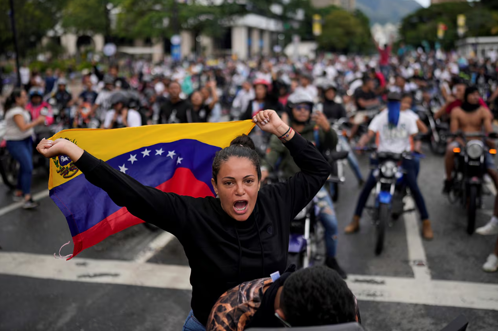 Protestas en Caracas