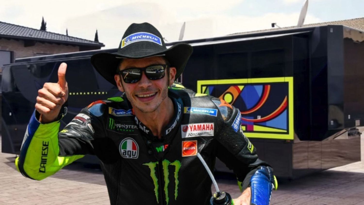 ¡Impresionante! Este es el motorhome de lujo de Valentino Rossi