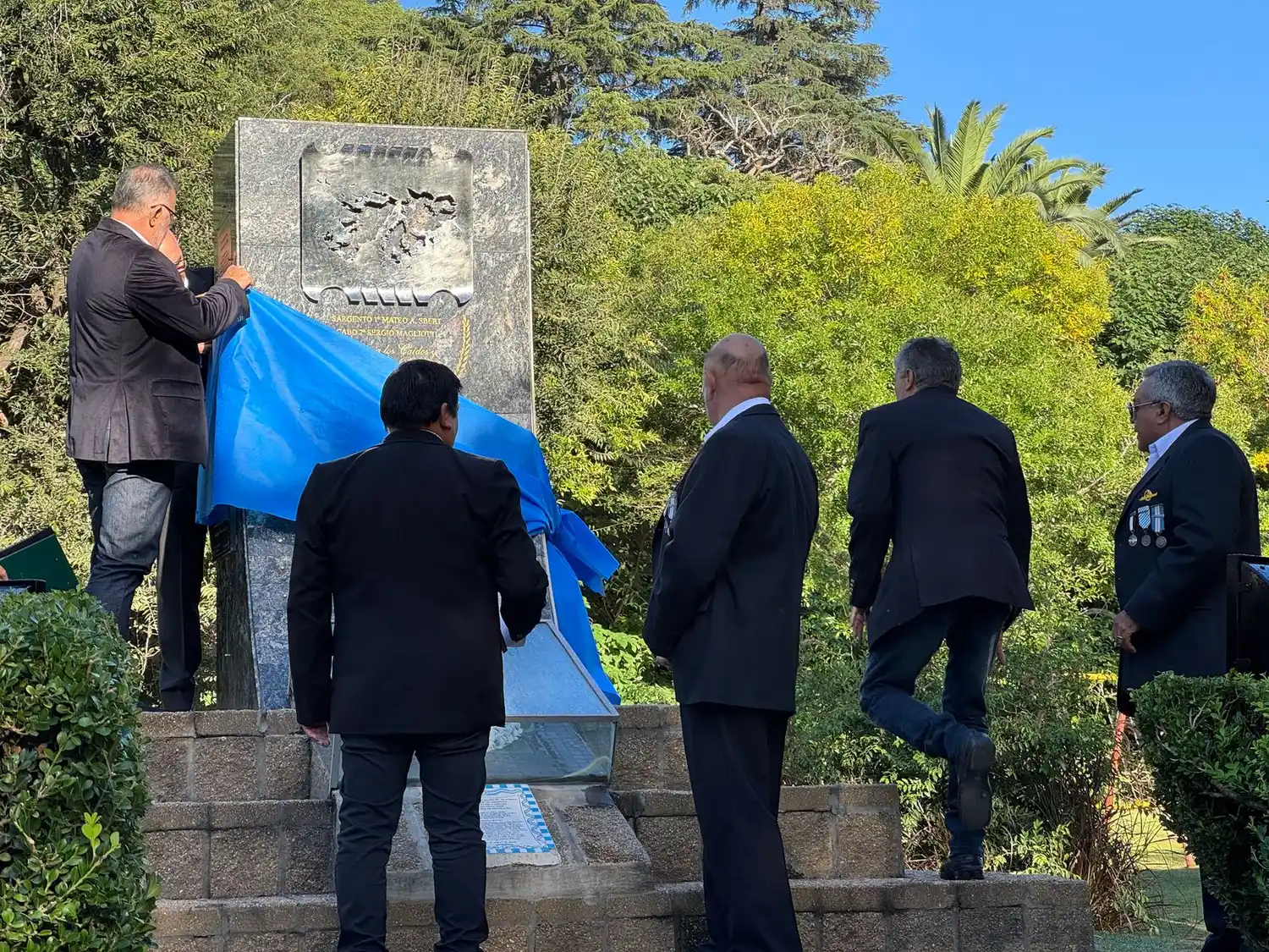 acto de veteranos de malvinas