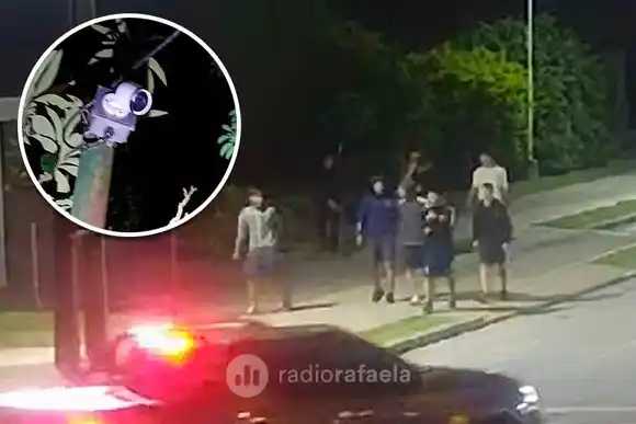 VIDEO | Una "travesura de adolescentes” dañó una cámara de $2500 dólares de la Municipalidad de Rafaela
