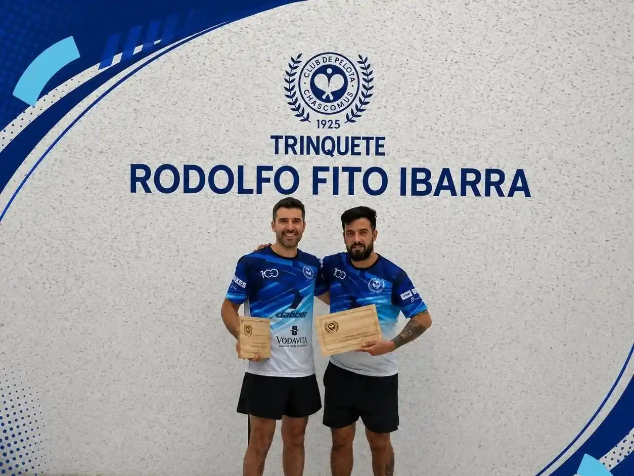 Tata Seillant y Mariano Pintos