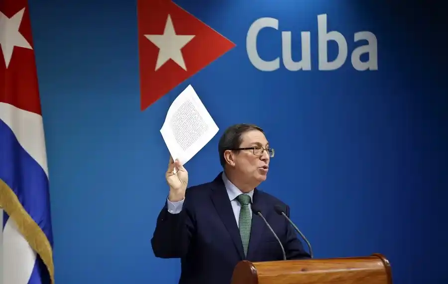 El canciller de Cuba, Bruno Rodríguez. EFE