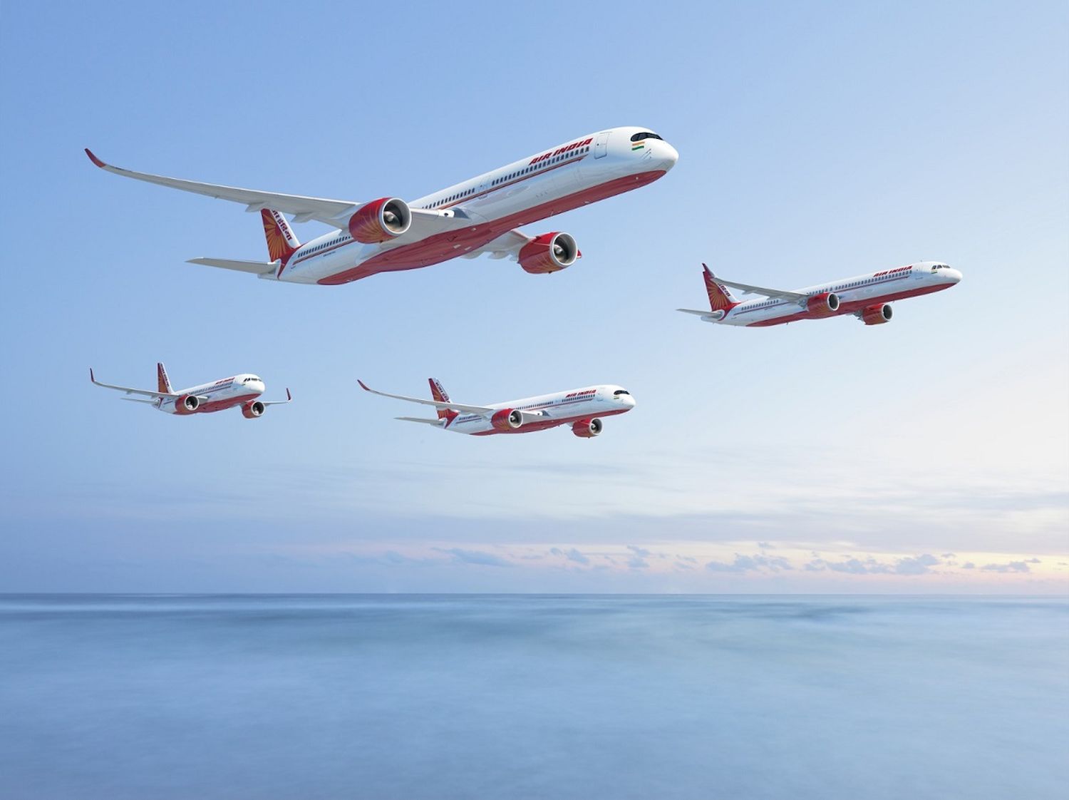 Air India Expands Airbus Fleet with 100 New Aircraft, Including 10 A350s