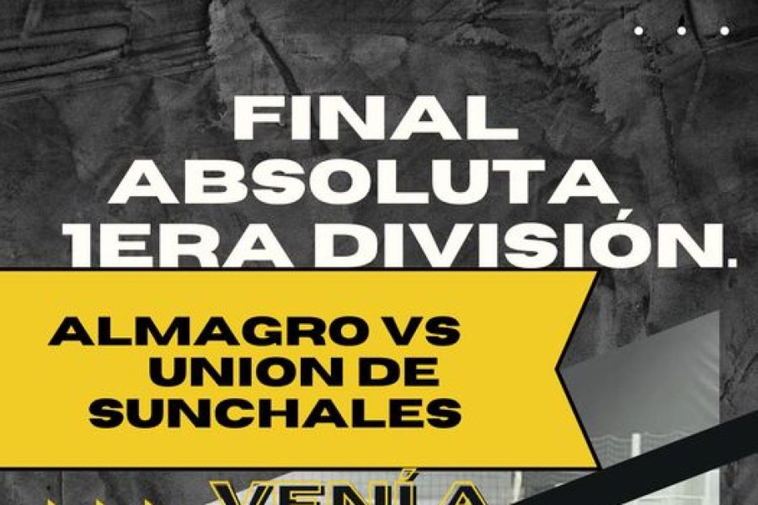 Almagro y Unión por la final de la ARV