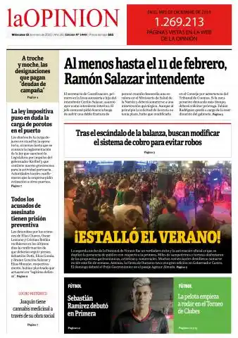 Portada de Edición N° 1449