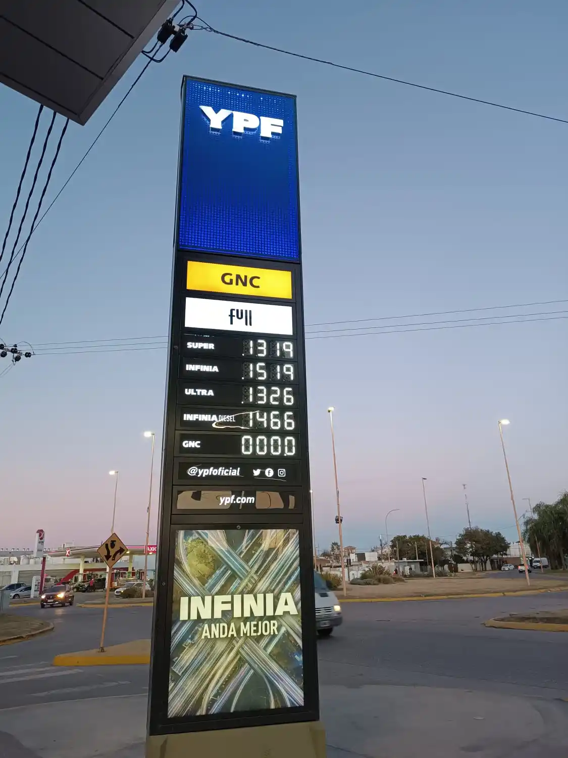 Combustibles YPF San Francisco