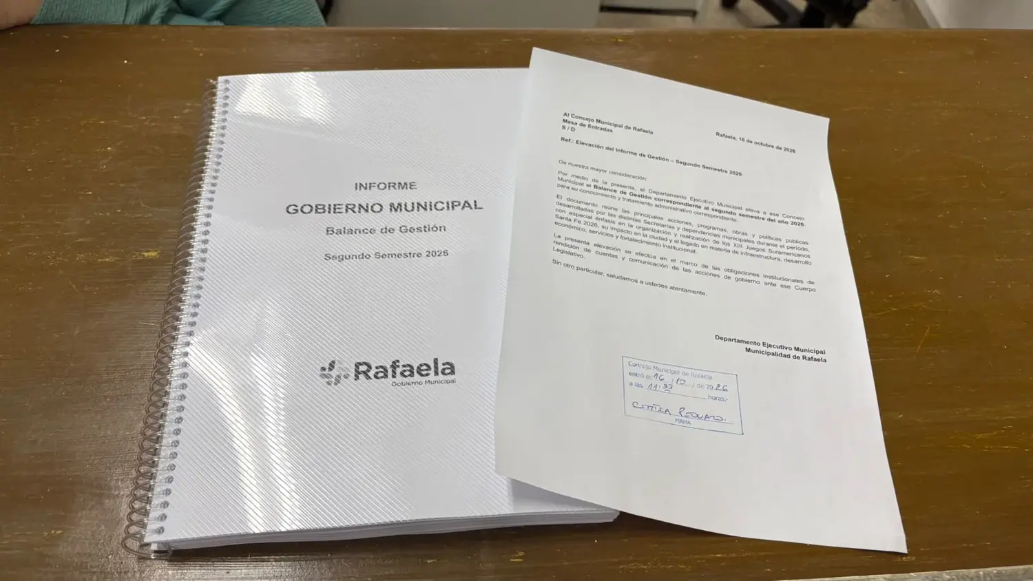 El Ejecutivo presentó el informe de gestión del segundo semestre, con los Juegos Suramericanos como eje central