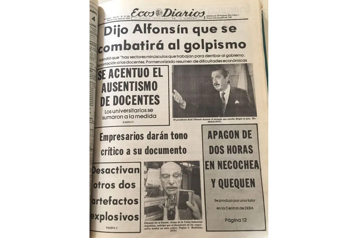Martes 5 de abril de 1988