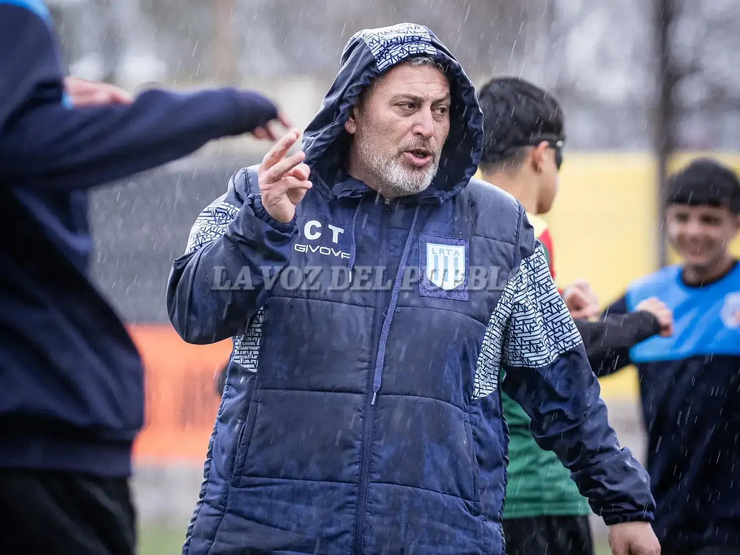 Pedro Perotti, entrenador de las Selecciones Menores de la Liga Regional Tresarroyense de Fútbol