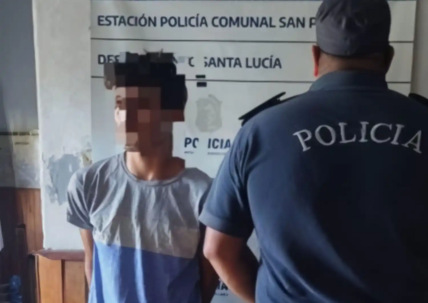 Aprehendido por circular en una moto robada