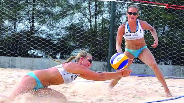 Gallay se quedó con el oro en el Beach Sudamericano