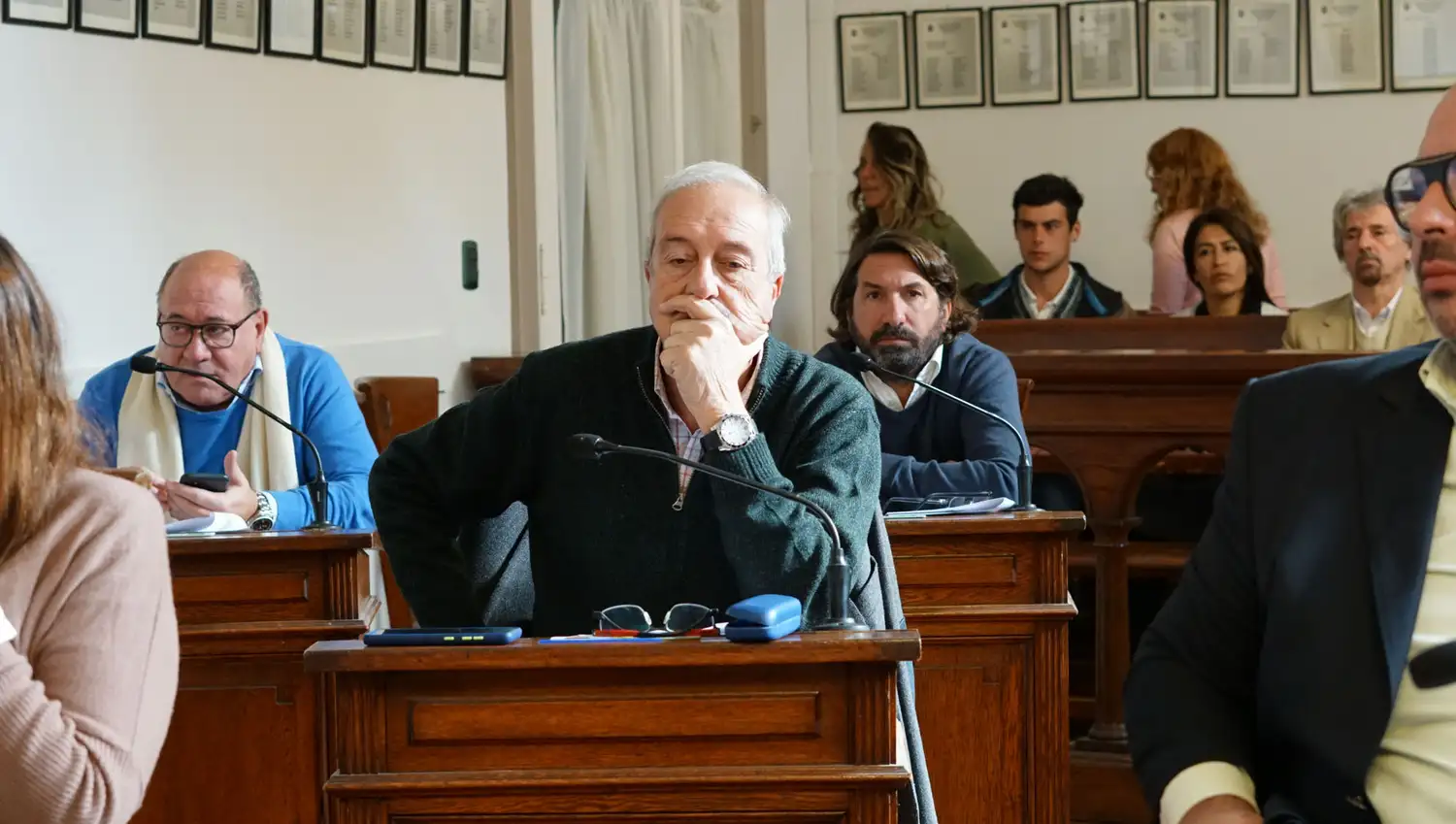 Mario Civalleri, presidente del bloque de Juntos en el Concejo Deliberante | FOTO PRENSA CONCEJO