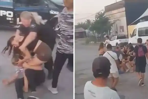 Vera: batalla campal entre jóvenes a la salida de un boliche