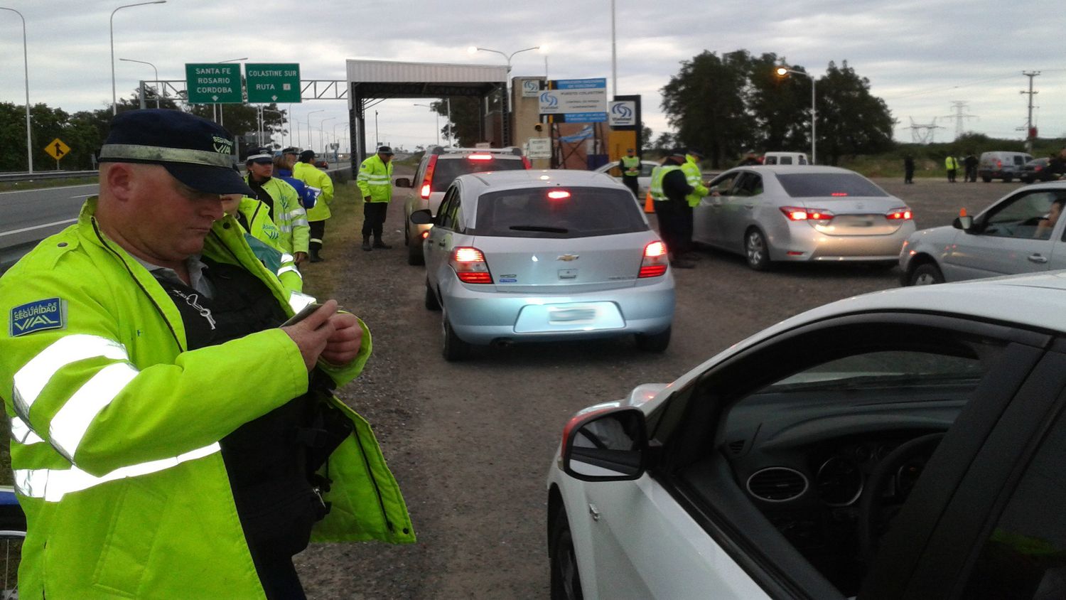 Durante el fin de semana se controlaron 1345 conductores