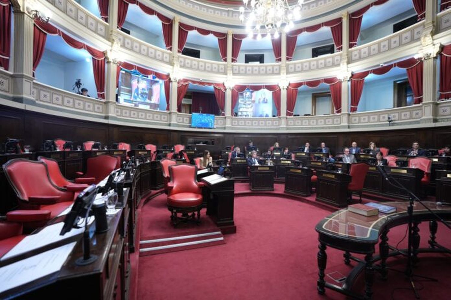 No hubo sesión en el Senado