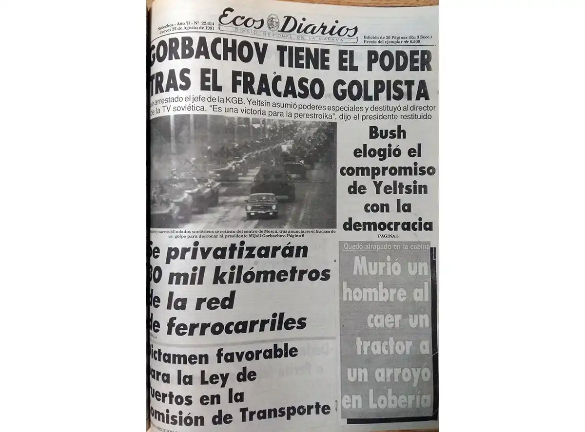 Jueves 22 de Agosto de 1991