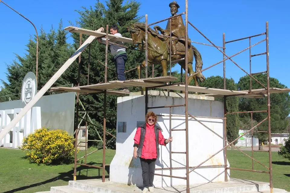Finalizó la restauración del Monumento al Gaucho