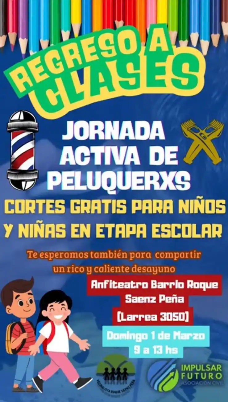 Peluqueros solidarios 2026 Impulsar Futuro