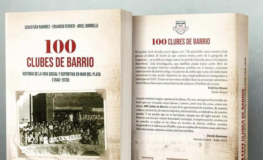 Un libro con 100 historias en clubes bonaerenses: ¿cuáles aparecen de Necochea?