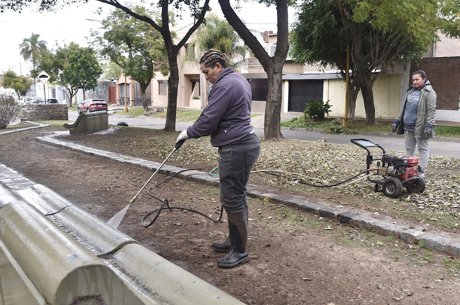 Se realiza la puesta en valor del Paseo Muttis